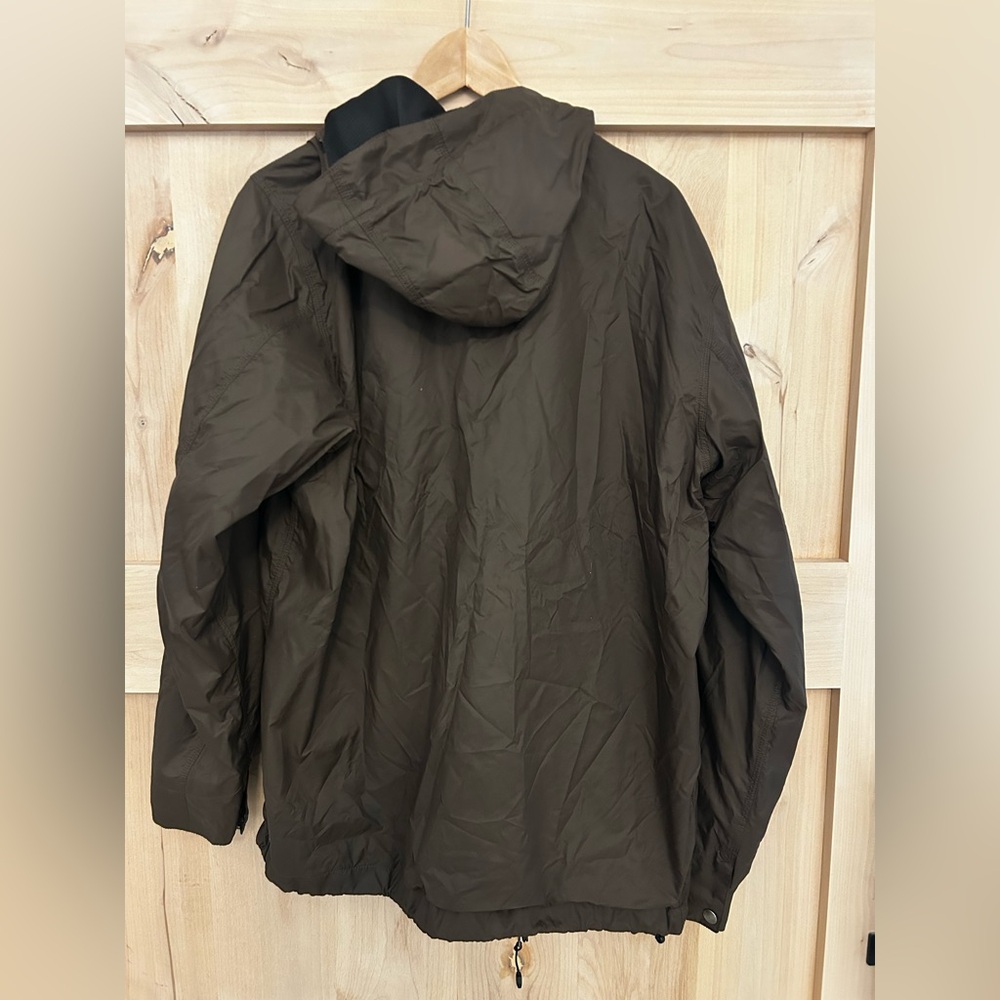 Carhartt Men's Olive fullzip lightweight rain workwear layer jacket,  Large. - Picture 6 of 6